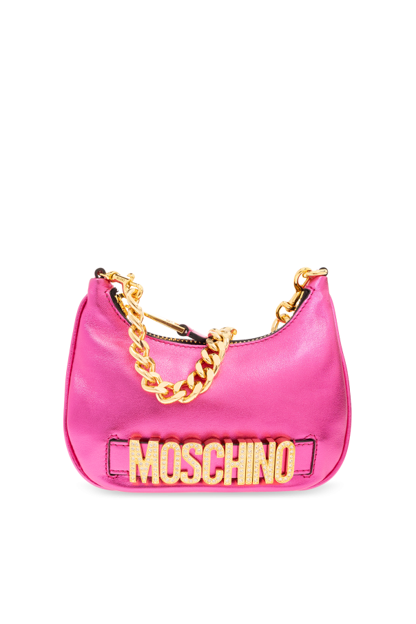 Handbag with logo od Moschino