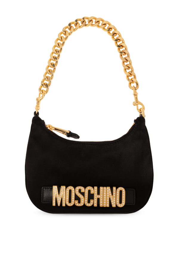 Moschino Satynowa torba do ręki