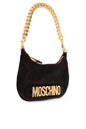 Moschino Satynowa torba do ręki