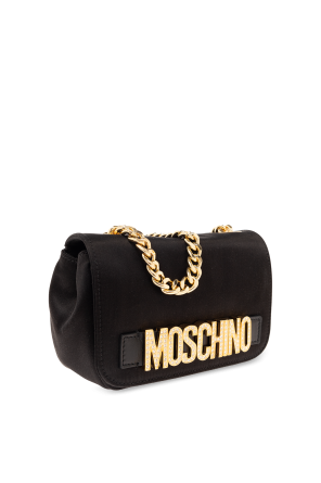 Moschino Satynowa torba na ramię