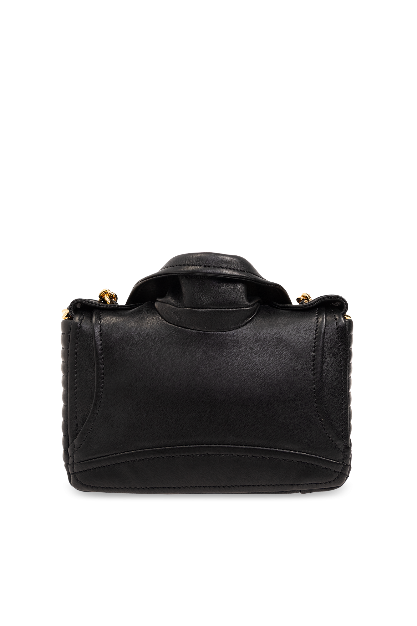 Black Leather shoulder bag Moschino - Vitkac Canada