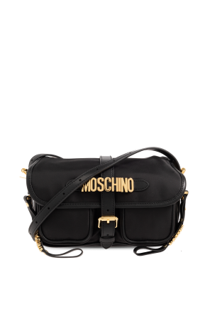 Shoulder bag with logo