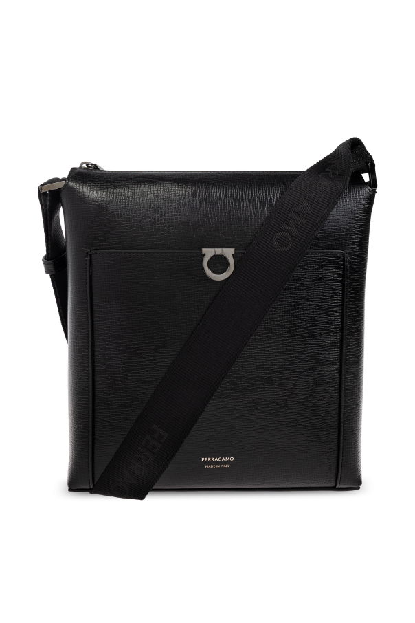 Leather shoulder bag `Trading` od FERRAGAMO