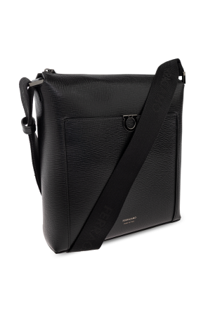 FERRAGAMO Bolso bandolera de cuero `Trading`