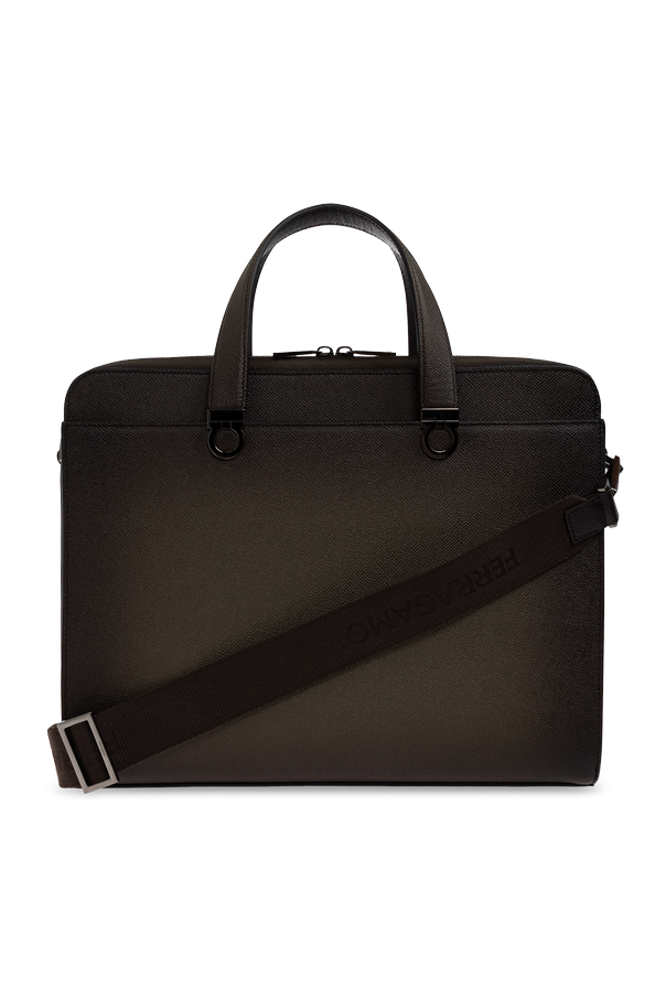 Leather briefcase 