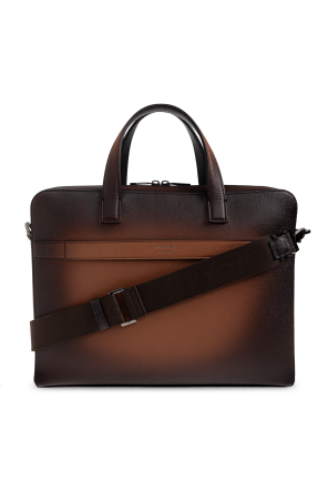 Leather briefcase