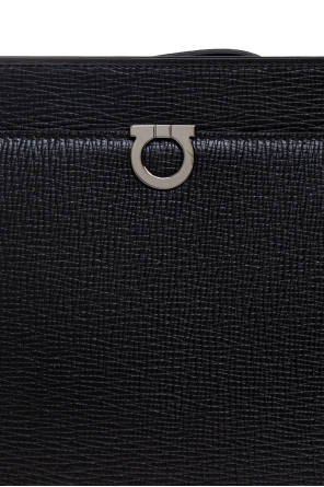 FERRAGAMO Bolso de mano de cuero