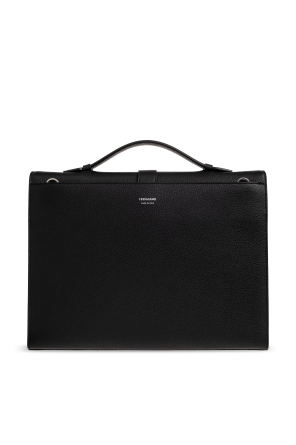 FERRAGAMO Pasta executiva de couro
