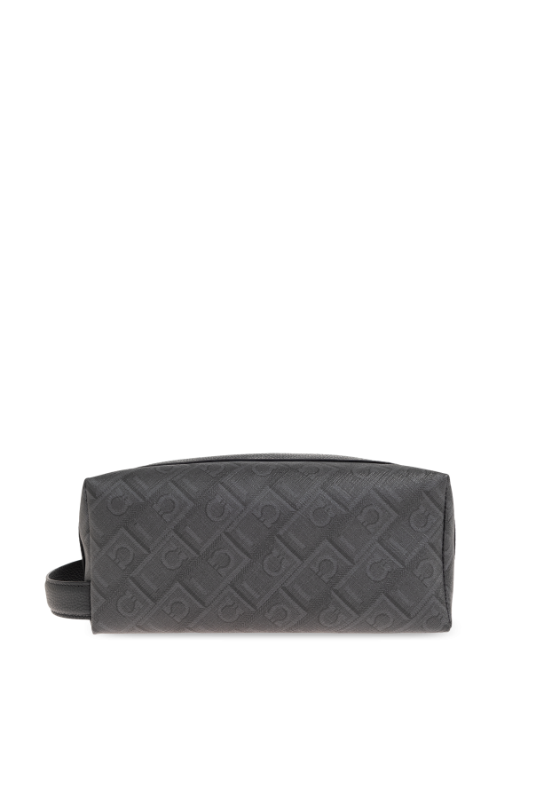 FERRAGAMO Monogrammed cosmetic bag