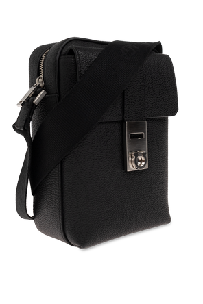 FERRAGAMO Bolso de cuero "Twins"