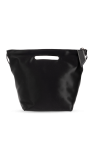 The Attico BLACK ‘Via dei Giardini 30’ satin bag