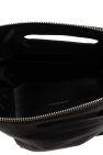 The Attico BLACK ‘Via dei Giardini 30’ satin bag
