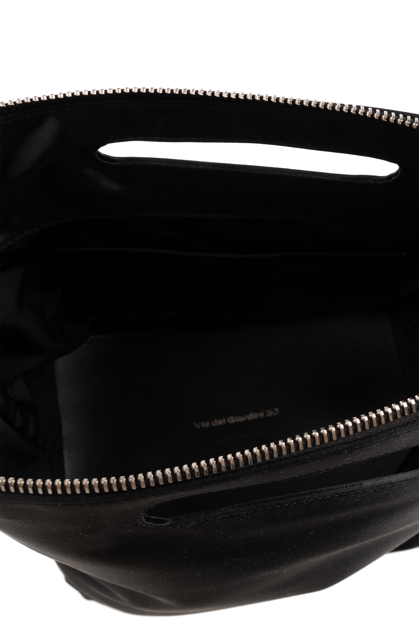 The Attico ‘Via dei Giardini 30’ satin bag