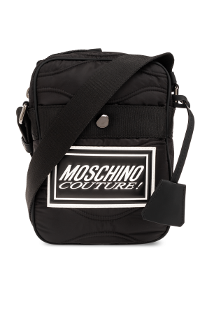 Pikowana torba na ramię od Moschino