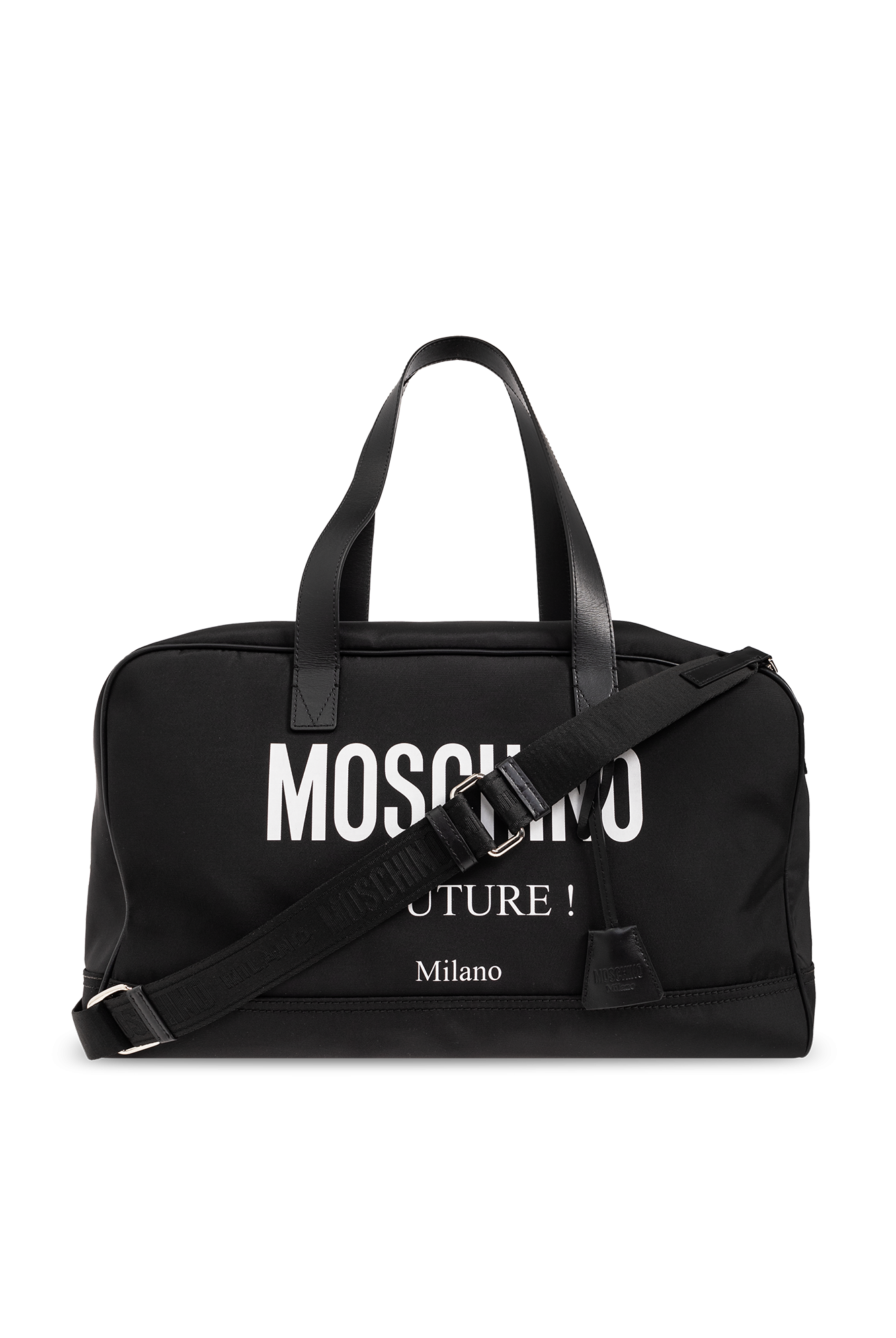 Black Duffel bag with logo Moschino - Vitkac Canada