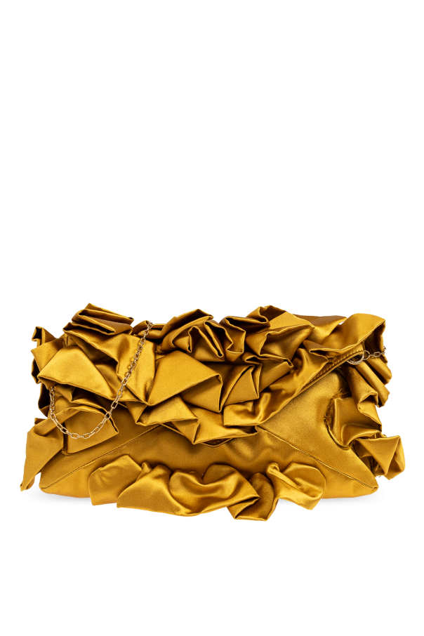 Dries Van Noten Satin Clutch