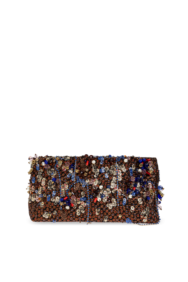 Dries Van Noten Clutch with decorative finish