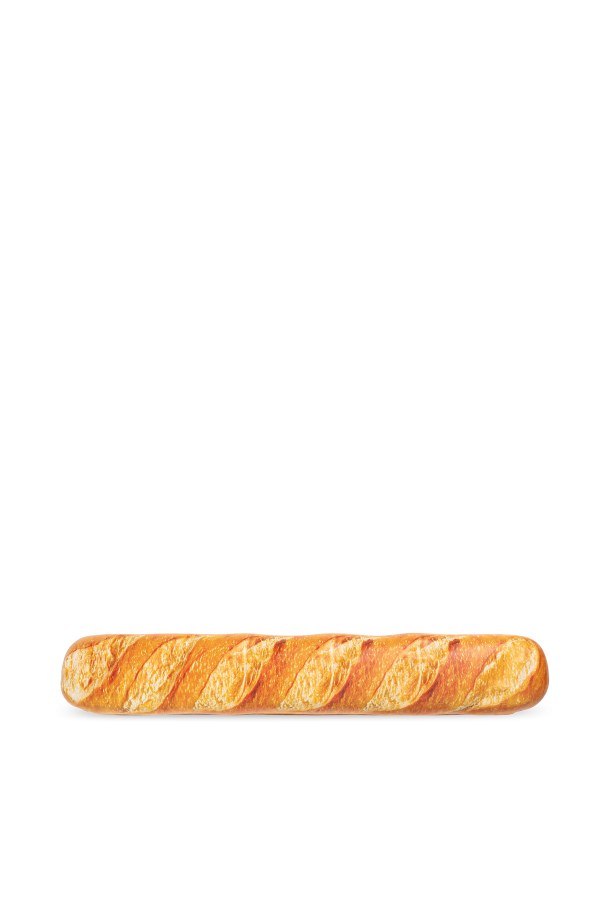 Moschino Baguette-shaped clutch