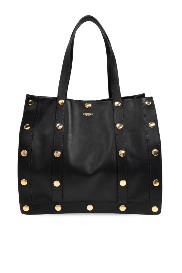 Moschino Torba typu `shopper` z ćwiekami