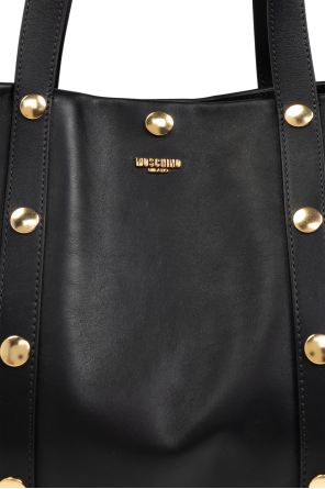 Moschino Torba typu `shopper` z ćwiekami