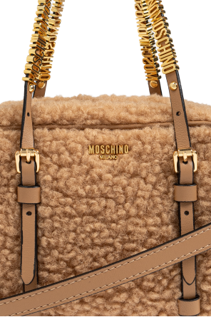 Moschino Futrzana torba na ramię