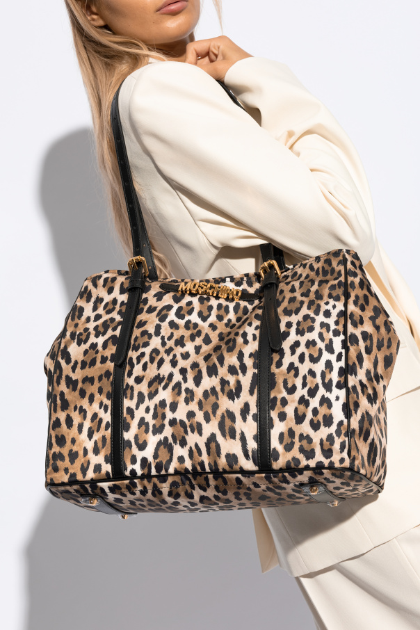 Moschino Animal print shopper bag