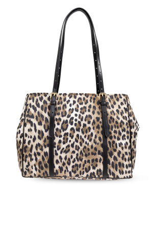 Moschino Torba typu `shopper` z motywem zwierzęcym