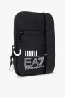 EA7 Emporio Armani BLACK ‘Sustainable’ collection shoulder bag