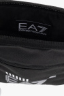 EA7 Emporio Armani BLACK ‘Sustainable’ collection shoulder bag