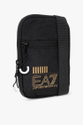EA7 Emporio Armani BLACK ‘Sustainable’ collection shoulder bag