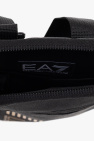 EA7 Emporio Armani BLACK ‘Sustainable’ collection shoulder bag
