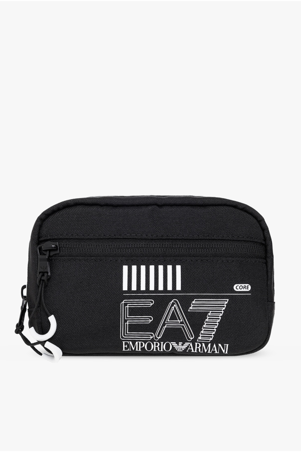 EA7 Emporio varsity Armani ‘Sustainable’ collection shoulder bag