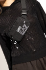 EA7 Emporio Armani BLACK ‘Sustainable’ collection shoulder bag