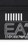 EA7 Emporio Armani BLACK ‘Sustainable’ collection shoulder bag
