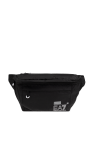 EA7 Emporio Armani BLACK Belt bag from the Sustainability collection