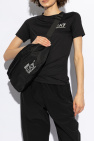 EA7 Emporio Armani BLACK Belt bag from the Sustainability collection