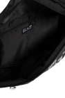 EA7 Emporio Armani BLACK Belt bag from the Sustainability collection