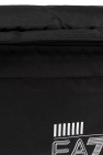EA7 Emporio Armani BLACK Belt bag from the Sustainability collection