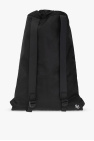 EA7 Emporio Armani BLACK ‘Sustainable’ collection backpack