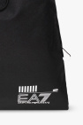 EA7 Emporio Armani BLACK ‘Sustainable’ collection backpack