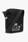 EA7 Emporio Armani BLACK ‘Sustainable’ collection shoulder bag