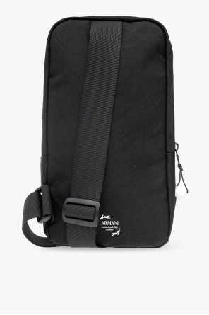 EA7 Emporio Armani sneakers ‘Sustainable’ collection one-shoulder backpack