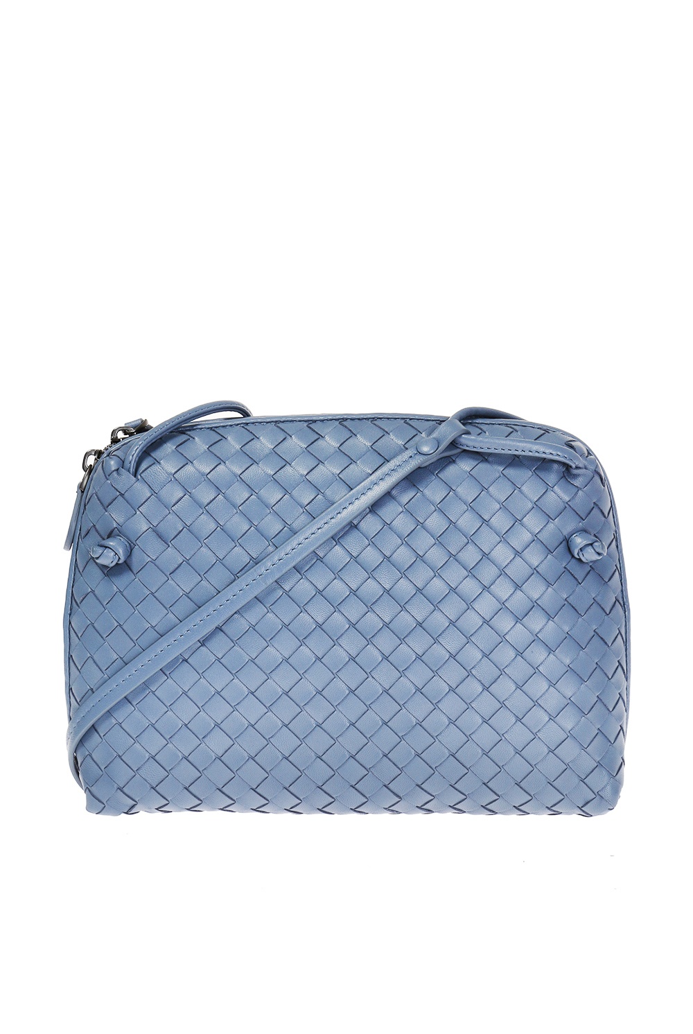 Botteg Veneta 'Nodini' Blue Crossbody Bag