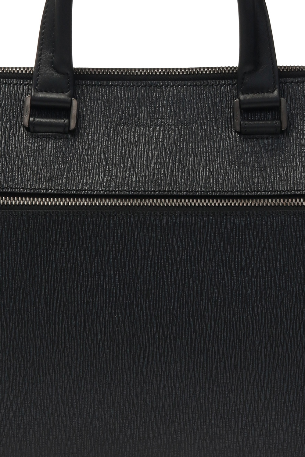 Salvatore Ferragamo Leather Briefcase