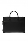 FERRAGAMO BLACK Briefcase with logo