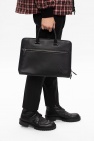 FERRAGAMO BLACK Briefcase with logo