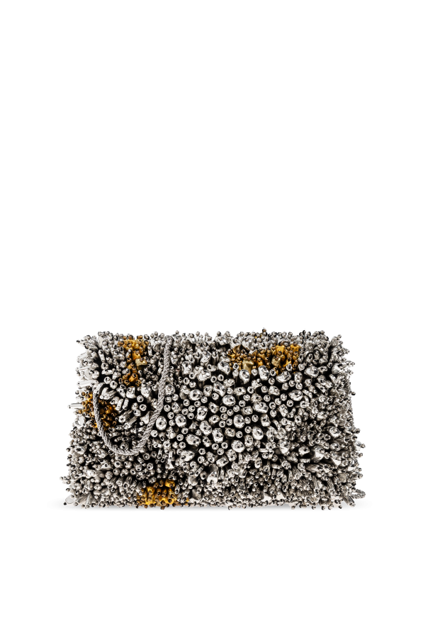 Clutch bag with appliqués od Dries Van Noten