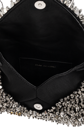 Dries Van Noten Clutch bag with appliqués