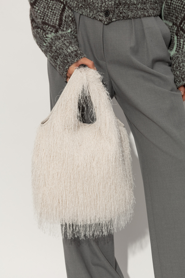 Dries Van Noten Torba z frędzlami