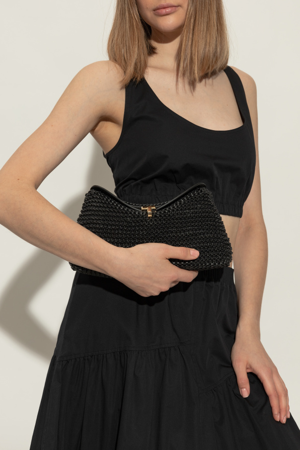 TOTEME Cartera de mano T-Lock